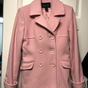 Never wear the pea coat, she needs to be enjoyed